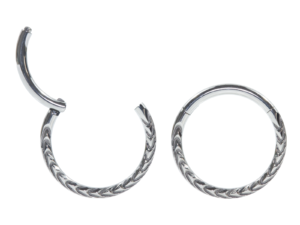 SEGMENTO CLICKER TITÂNIO FRONTAL DETALHADO – 1.2 X 10MM