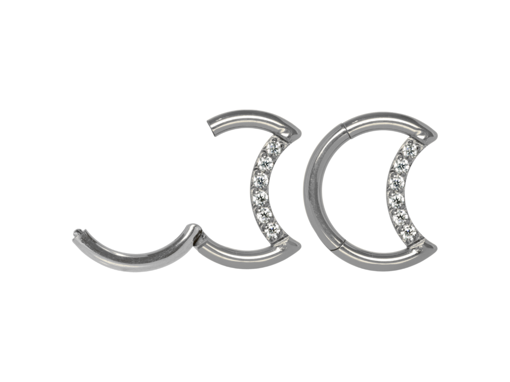 LUA CLICKER AÇO CRAVEJADA