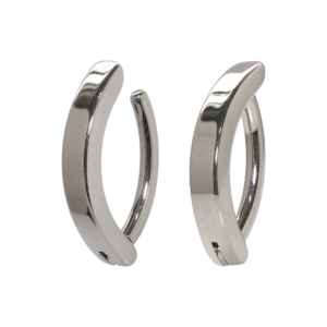 UMBIGO ARGOLA CLICKER AÇO - 1.6 X10MM