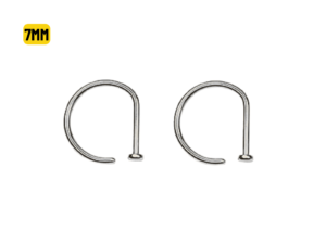 NOSTRIL ARGOLA TITÂNIO OPEN D – 0.8 X 7MM