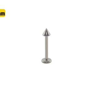 LABRET TITÂNIO SPIKE - 1.2 X 6MM