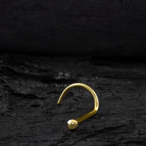 NOSTRIL PULGA OURO 18K - AMARELO - NO057
