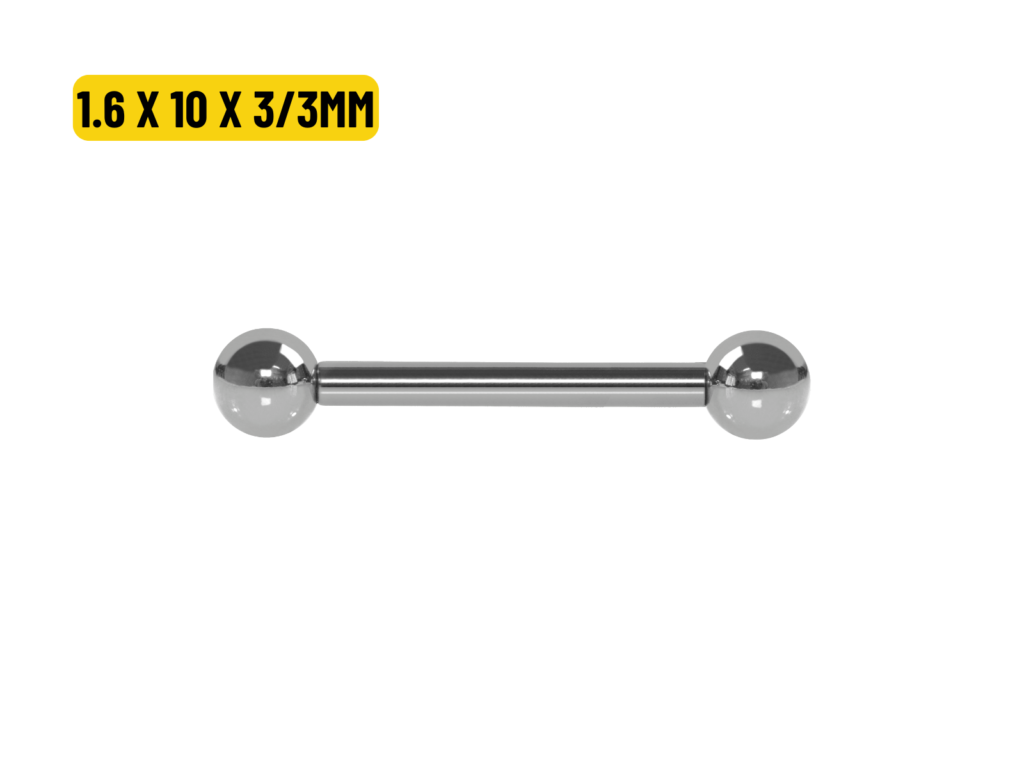 MICRO RETO AÇO - 1.6 X 10 X 3/3MM
