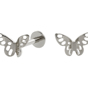 LABRET AÇO R/I BORBOLETA