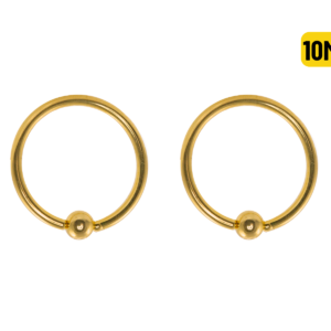 CAPTIVE PVD GOLD 1.2 X 10 X 3MM