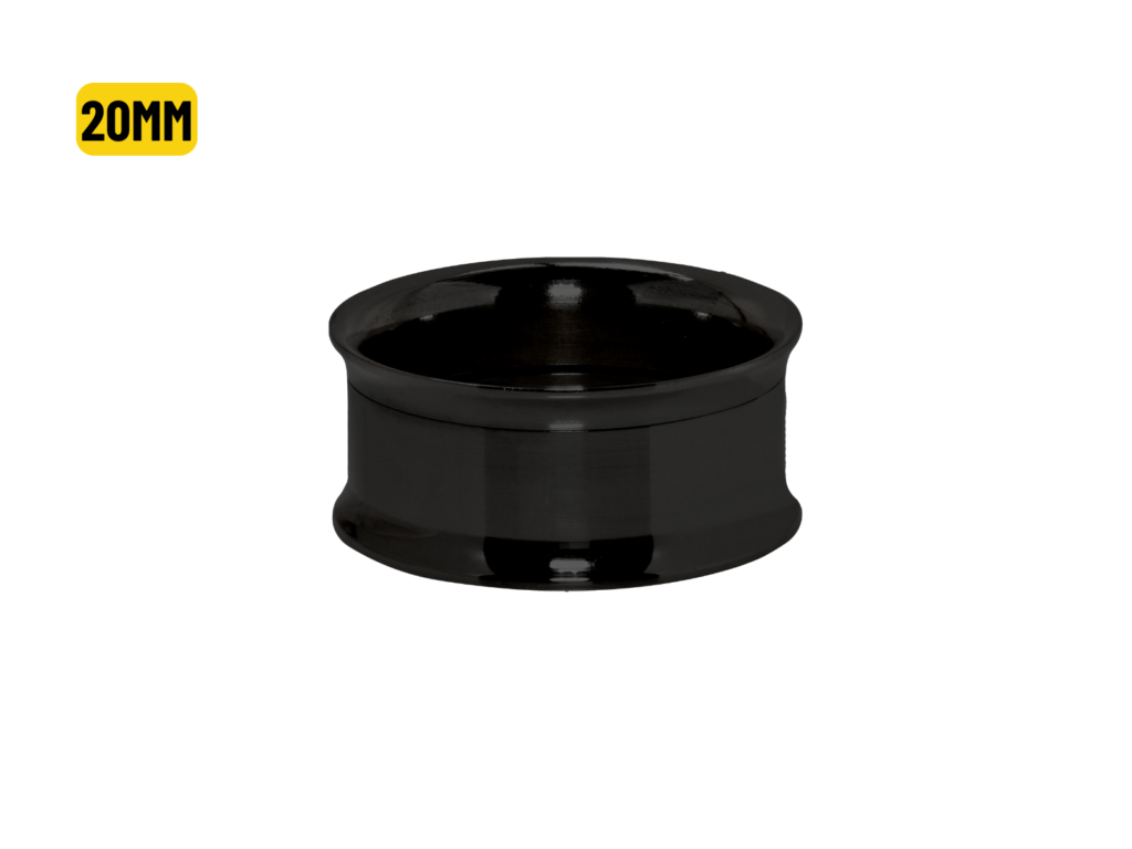 ALARGADOR R/INTERNA PVD BLACK - 20MM
