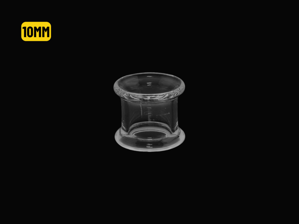 ALARGADOR PLUG VIDRO BOROSSILICATO - 10MM