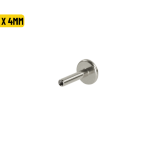 LABRET HASTE TITÂNIO - 1.2 X 4MM