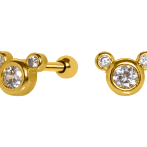 MICRO RETO MICKEY - BANHADO A OURO