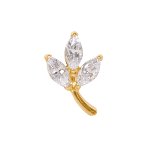 TOPO TITÂNIO PVD 0.9 (1.2MM) - RAMO C/ ZIRCÔNIA