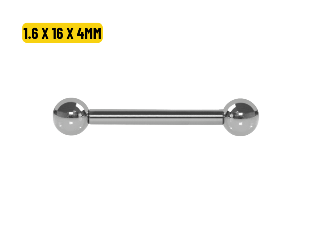 MICRO RETO AÇO - 1.6 X 16 X 4MM