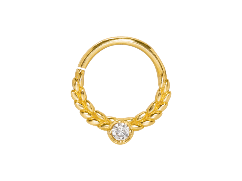 ARGOLA TORÇÃO GREGA P145 - BANHADO