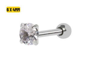 MICRO RETO PONTO DE LUZ AÇO CIRÚRGICO – 6 X 4MM