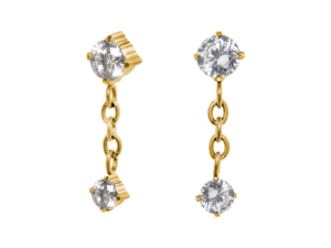 TOPO TITÂNIO PVD 0.9 (1.2MM) – 2 ZIRCÔNIAS C/ CORRENTE