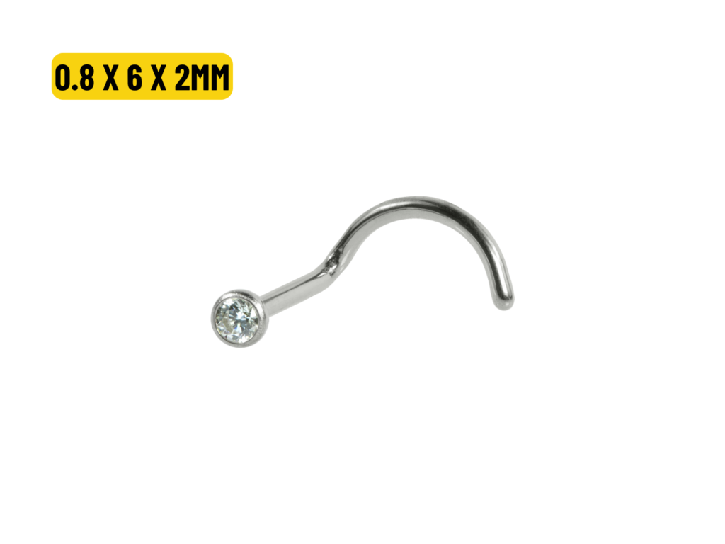 NOSTRIL TITÂNIO - 0.8 X 2MM
