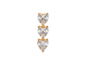 TOPO TITÂNIO PVD 0.9 (1.2MM) – CLUSTER 3 CORAÇÕES