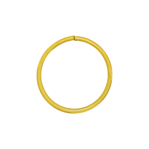 NOSTRIL ARGOLA BANHADO A OURO - M
