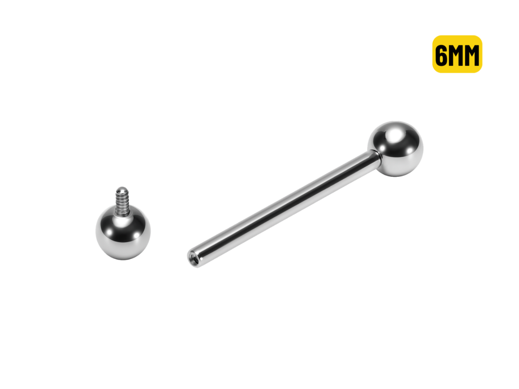 MICRO RETO TITÂNIO NATURAL R/INTERNA 1.2 X 6 X 3MM