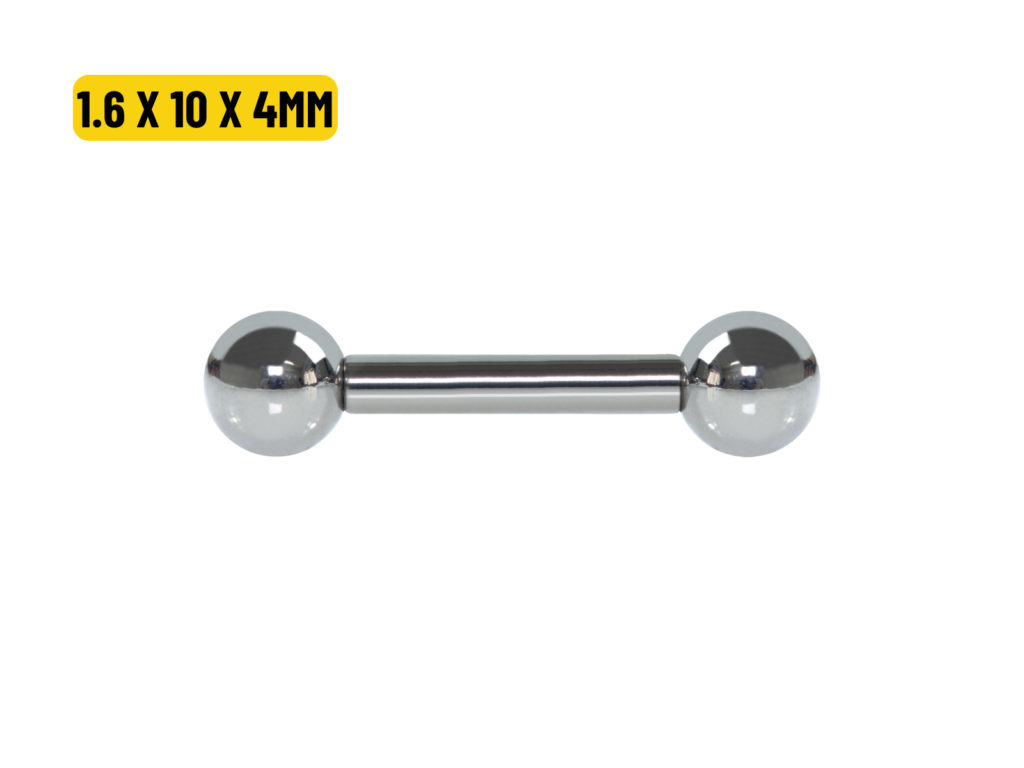 MICRO RETO TITÂNIO NATURAL R/INTERNA - 1.6 X 10 X 4/4MM
