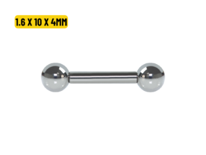 MICRO RETO TITÂNIO NATURAL R/INTERNA – 1.6 X 10 X 4/4MM