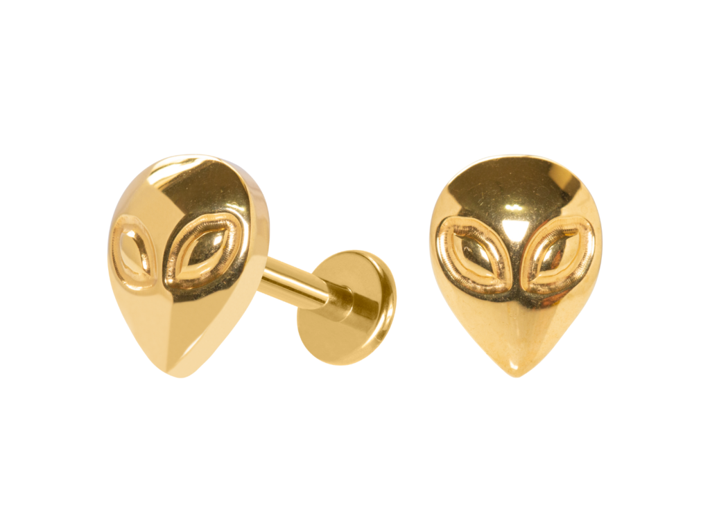 LABRET TITÂNIO PVD R/I E.T
