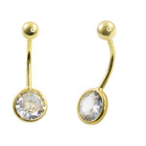 BANANA BELL CIRCULAR - BANHADO A OURO