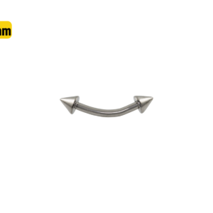 MICRO CURVO TITÂNIO SPIKE - 1.2 X 8MM