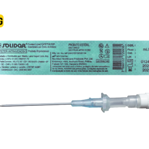 CATETER INTRAVENOSO SOLIDOR - UNIDADE (22G)