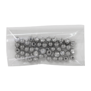 BOLINHA AVULSA AÇO C/ STRASS - 1.2 X 3MM (PCT C/ 50)