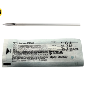 AGULHA AMERICANA THREADED 16G X 48MM 1.2 RETA - UNIDADE