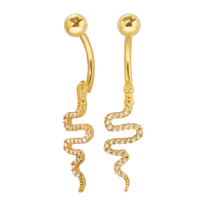 BANANA BELL COBRA CRAVEJADA - UP265 (BANHADO A OURO)