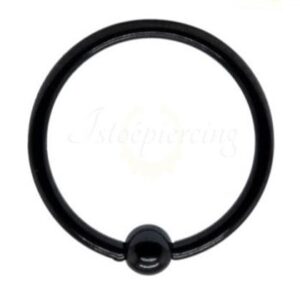 CAPTIVE BANHADO BLACK - 1.2 X 8 X 3MM