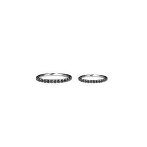 LABRET AÇO R/I C/ ZIRCÔNIA - 1.2 X 10 X 2.5MM