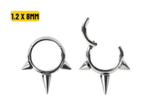 SEGMENTO CLICKER TITÂNIO SPIKE – 1.2 X 8MM