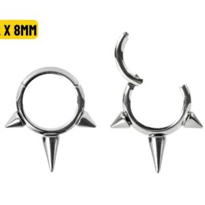 SEGMENTO CLICKER TITÂNIO SPIKE - 1.2 X 8MM